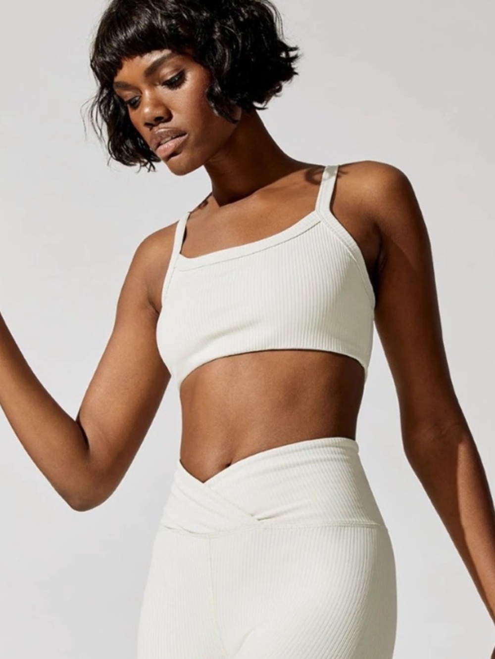 Year of Ours Ribbed Ribbed bralette S in White